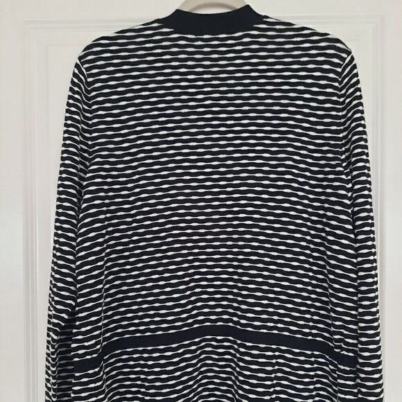 Jones New York Black & White Cardigan Size 1X - Picture 4 of 8